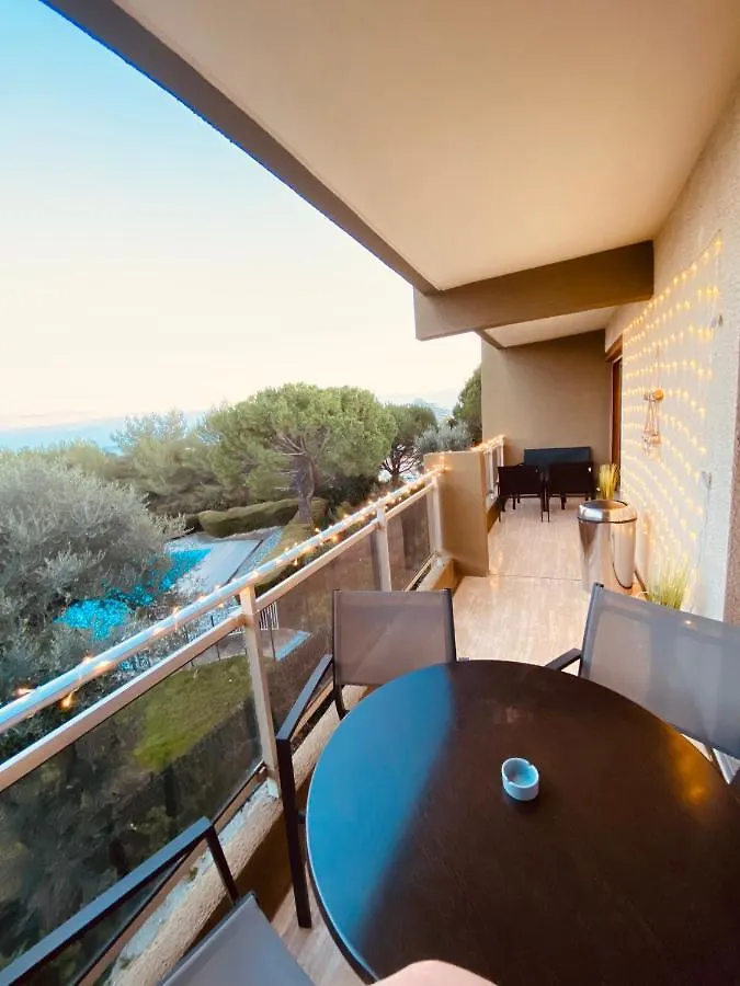 Appartement Cote D'Azur Plage - Piscine - Tennis Villeneuve-Loubet France